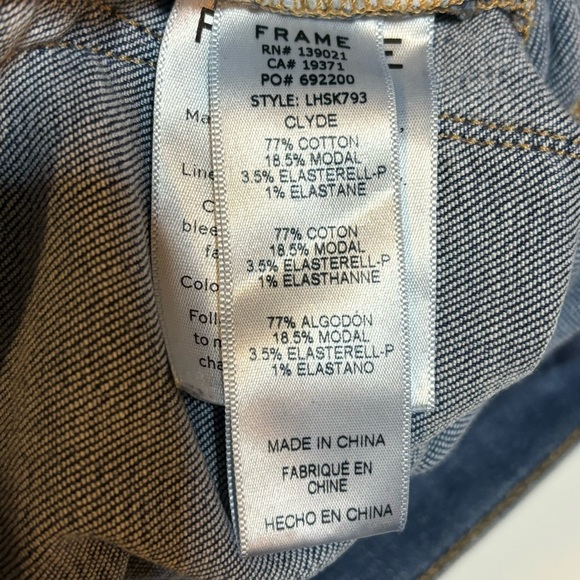 FRAME Le High Skinny Distressed Jeans 27 - Picture 9 of 9